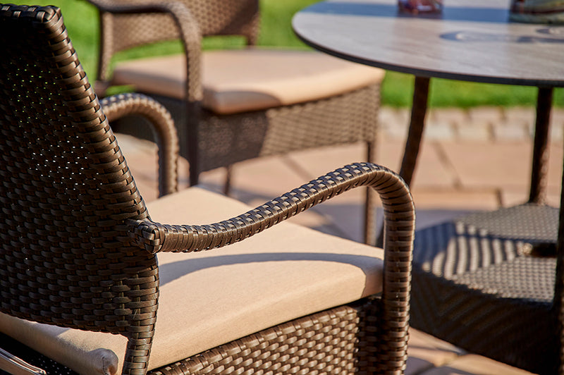 122cm Windsor Bronze Round Dining Table