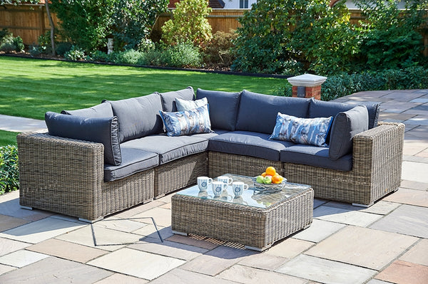 Mayfair Modular Garden Sofa Set S Rattan Bridgman