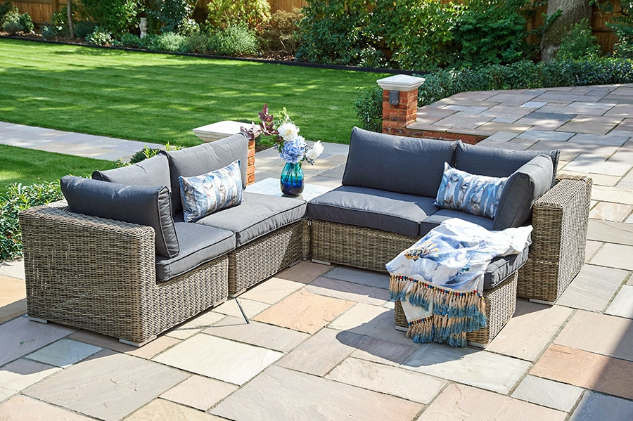 Mayfair Modular Garden Sofa Set M Rattan Bridgman