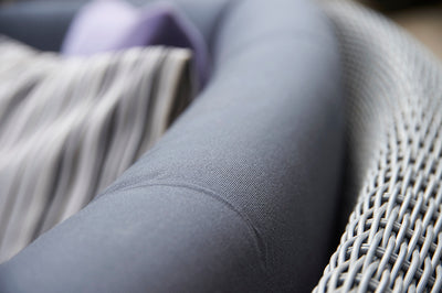 Cliveden Rattan Curved Modular Sofa Set E