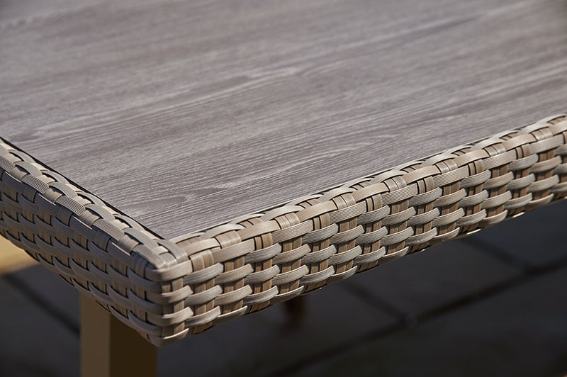 180cm Hampstead Stone Rectangular Dining Table