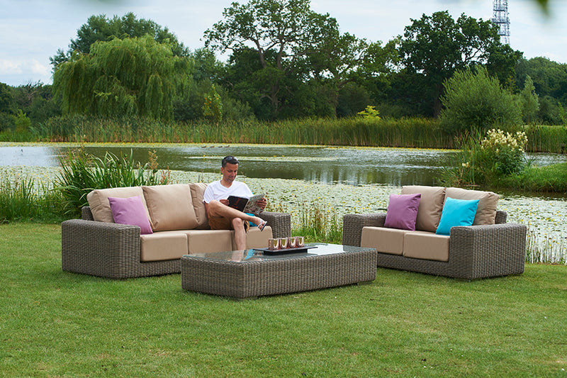Kensington 3 Seater Sofa with Rectangular Coffee Table