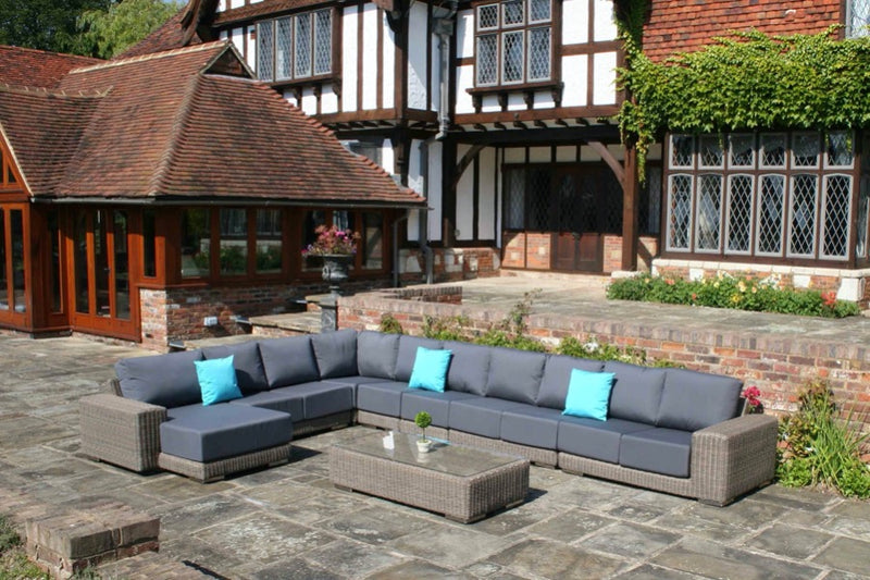 Kensington Rattan Modular Sofa Set R