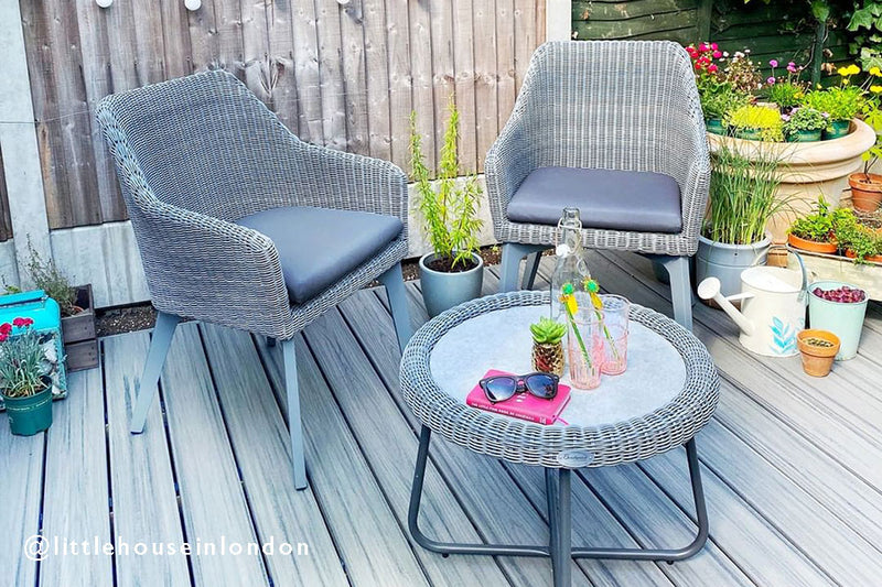Cliveden Dining Armchair with Aluminium Legs