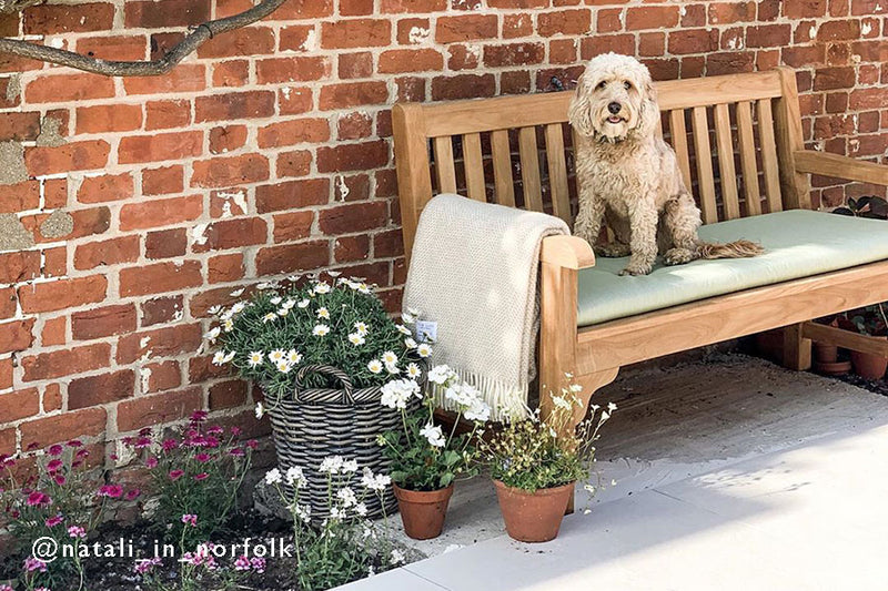150cm Teak Park Bench