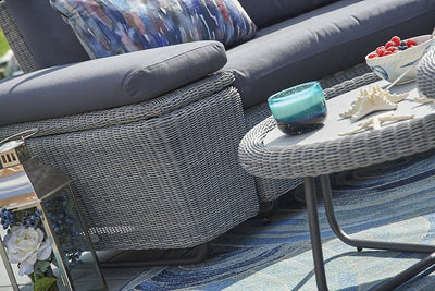 Cliveden Rattan Curved Modular Sofa Set B